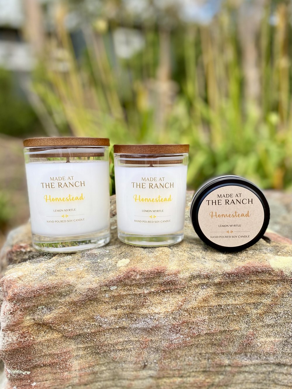 Made At The Ranch Soy Candle Large with Box - The Homestead