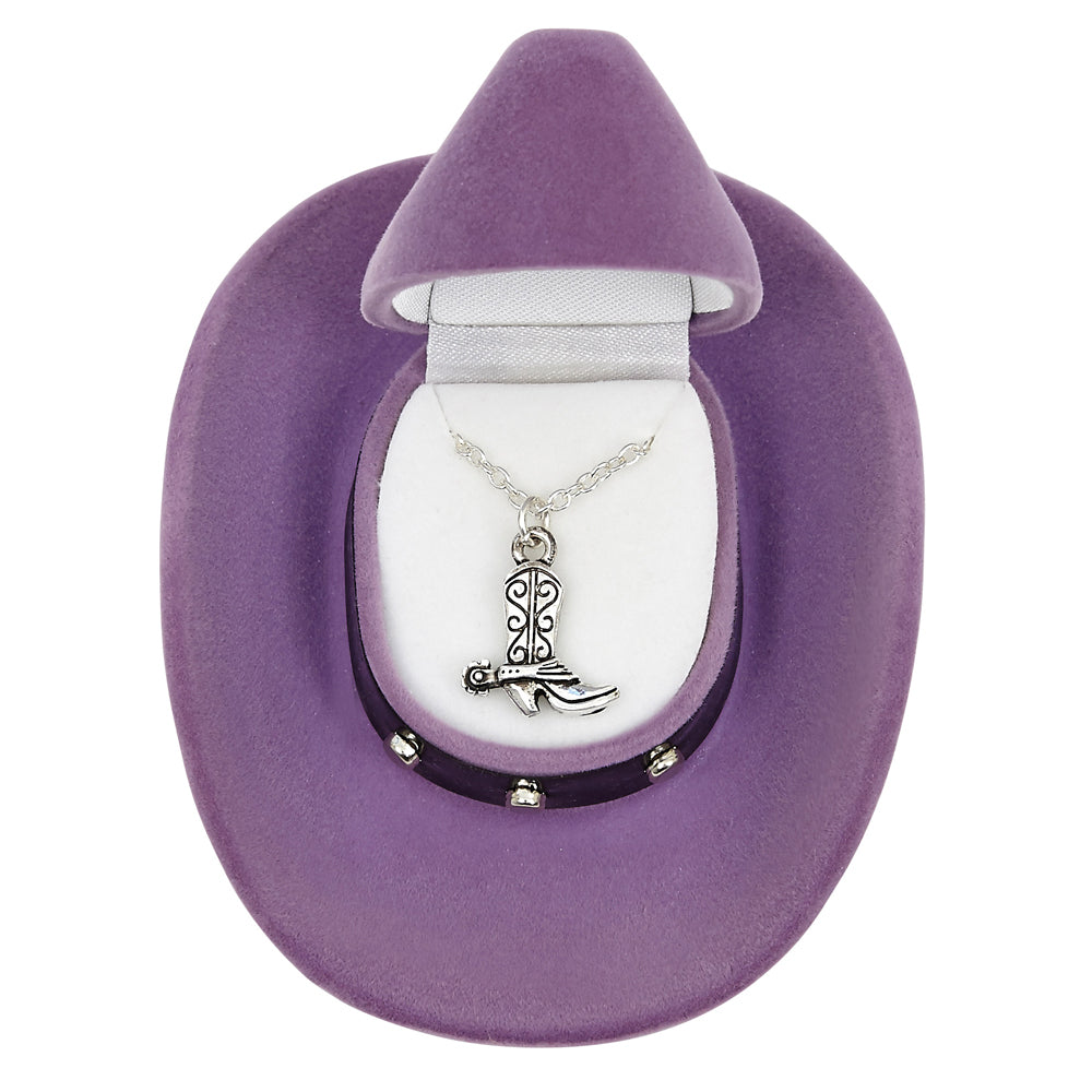 Brigalow Cowgirl Boot Necklace