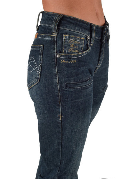 Cowgirl Tuff Ladies Jeans - Lisa's Legacy Dark