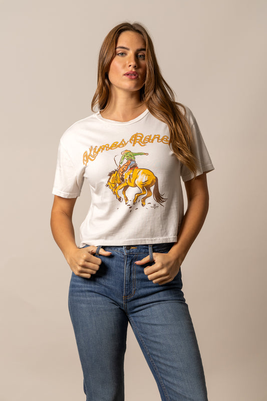 Kimes Ranch Ladies Tee Shirt - Lucky B Rodee - Bone