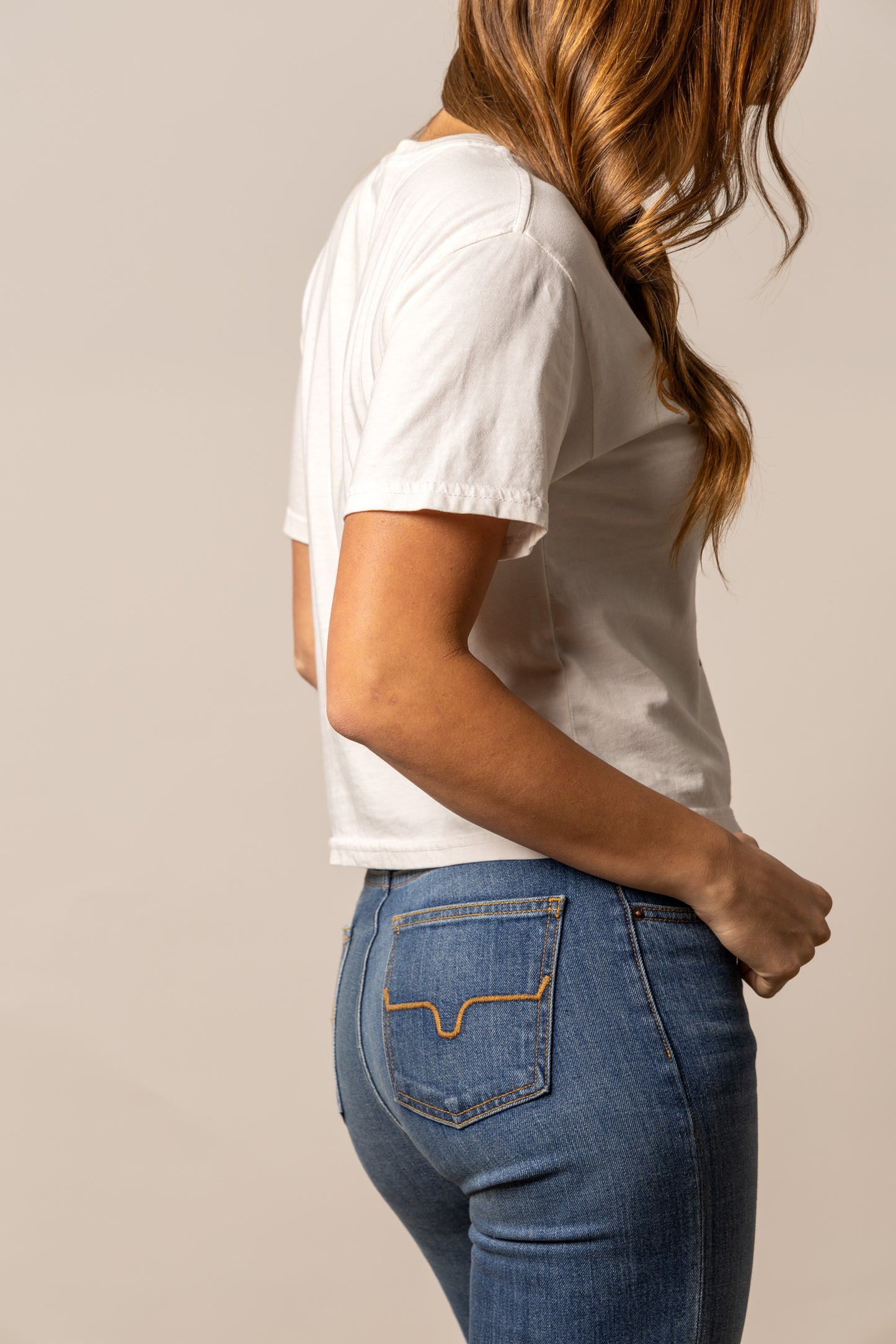 Kimes Ranch Ladies Tee Shirt - Lucky B Rodee - Bone