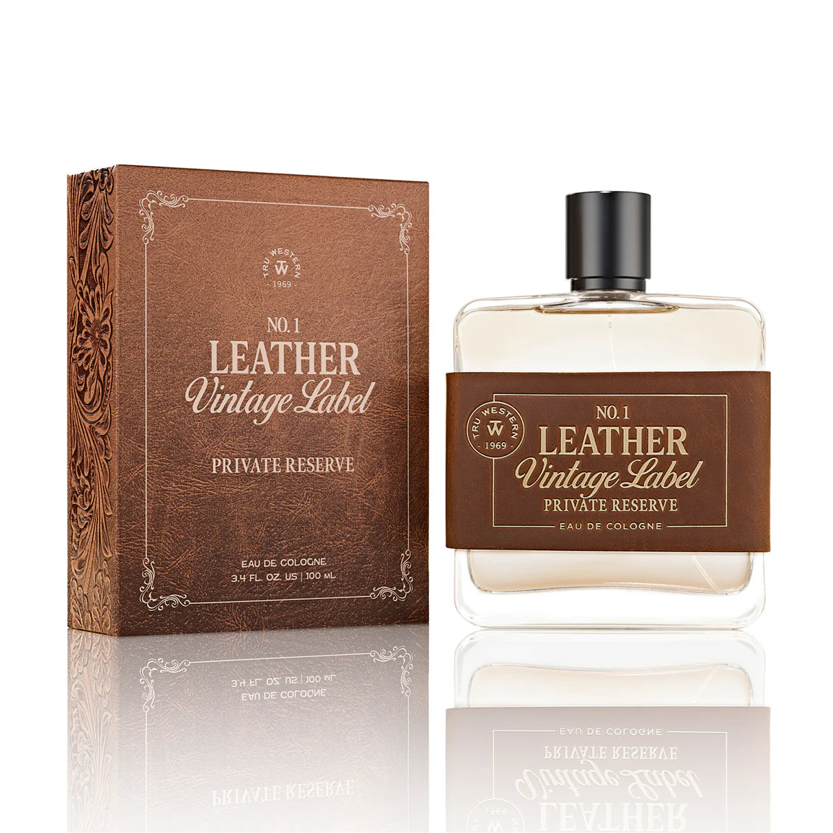 Tru Western Mens Eau De Cologne 100ml - #1 Leather - 91573