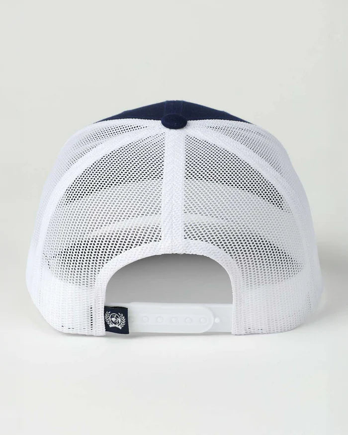 Cinch Mens Mid Profile Trucker Cap - Royal Blue - MCC0660655
