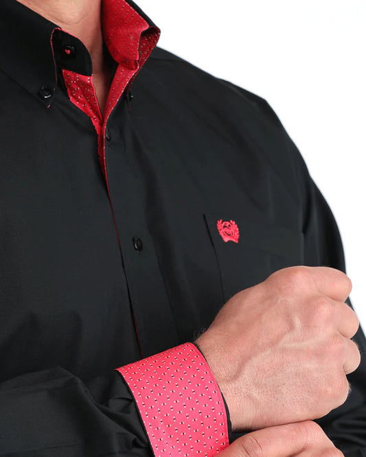 Cinch Mens Classic Fit Button Down L/S Shirt - MTW1106042