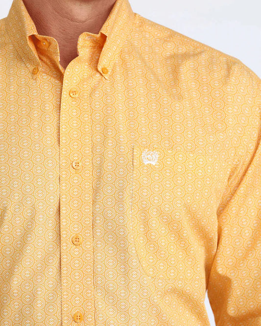 Cinch Mens Classic Fit Button Down L/S Shirt - MTW1106070