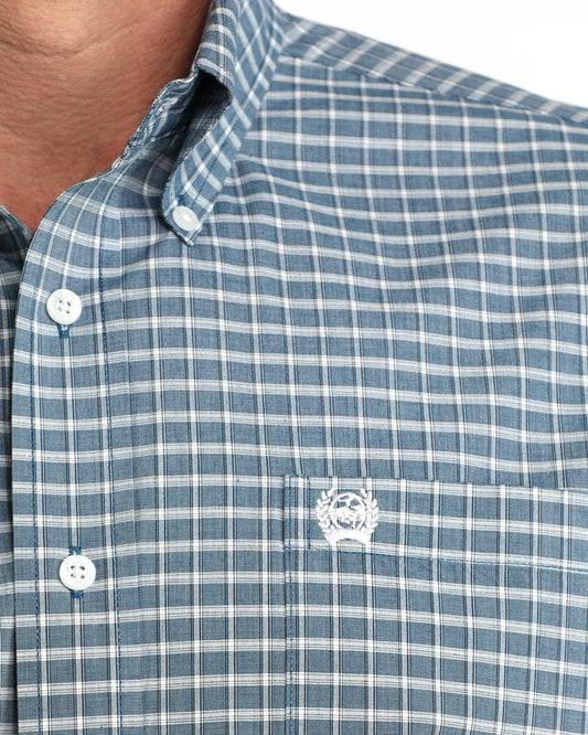 Cinch Mens Classic Fit Button Down S/S Shirt - MTW1111503