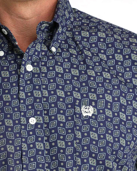 Cinch Mens Classic Fit Button Down S/S Shirt - MTW1111514