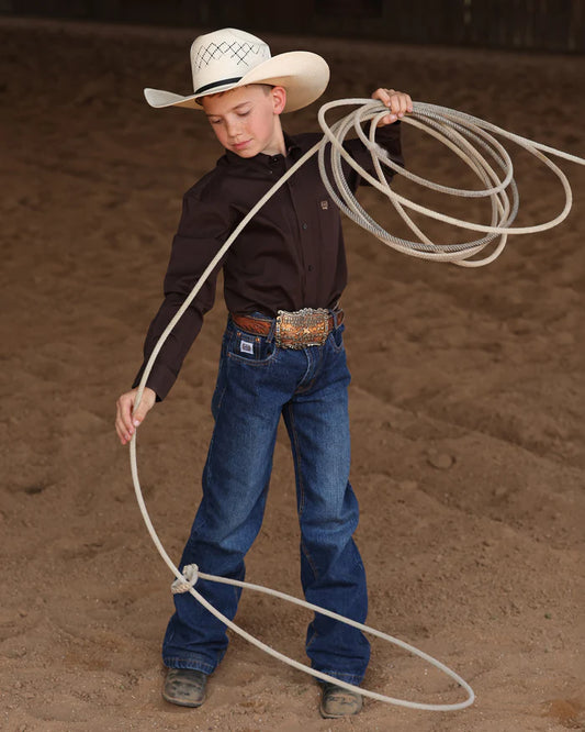Cinch Boys Toddler Button Down L/S Shirt - MTW7061408