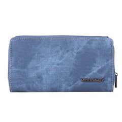 Montana West Aztec Jean Denim Wallet - Jean