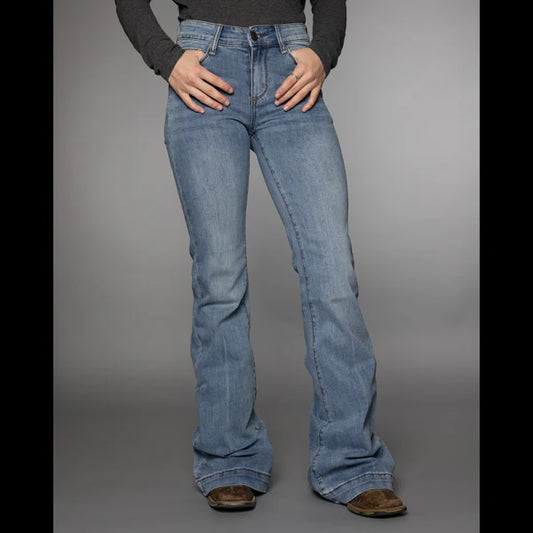 CC Western Ladies Carissa Light Wash Jeans - Light Wash - CC Carissa