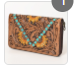 American Darling Hand Tooled Genuine Leather Western Wallet - OHG145