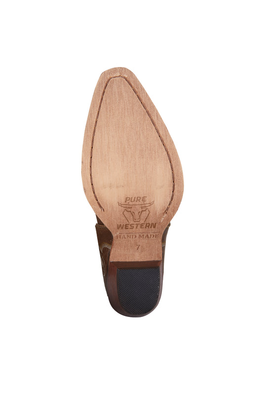 Pure Western Ladies Bodie Boot - Brown - ON SALE