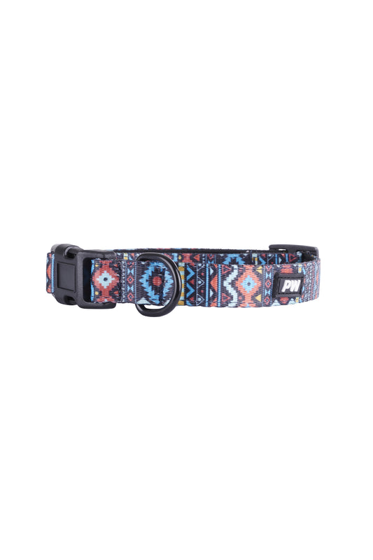 Pure Western Billie Dog Collar - Blue - P4W2923CLR