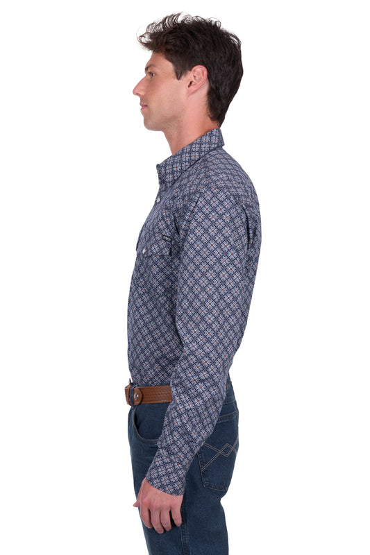 Pure Western Mens L/S Shirt - P5S1100070