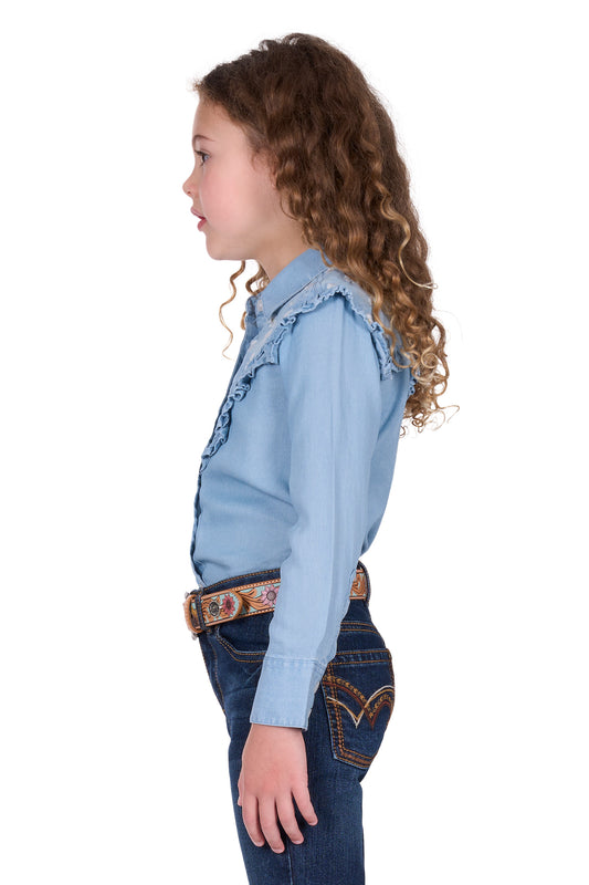 Pure Western Girls Pheobe L/S Shirt