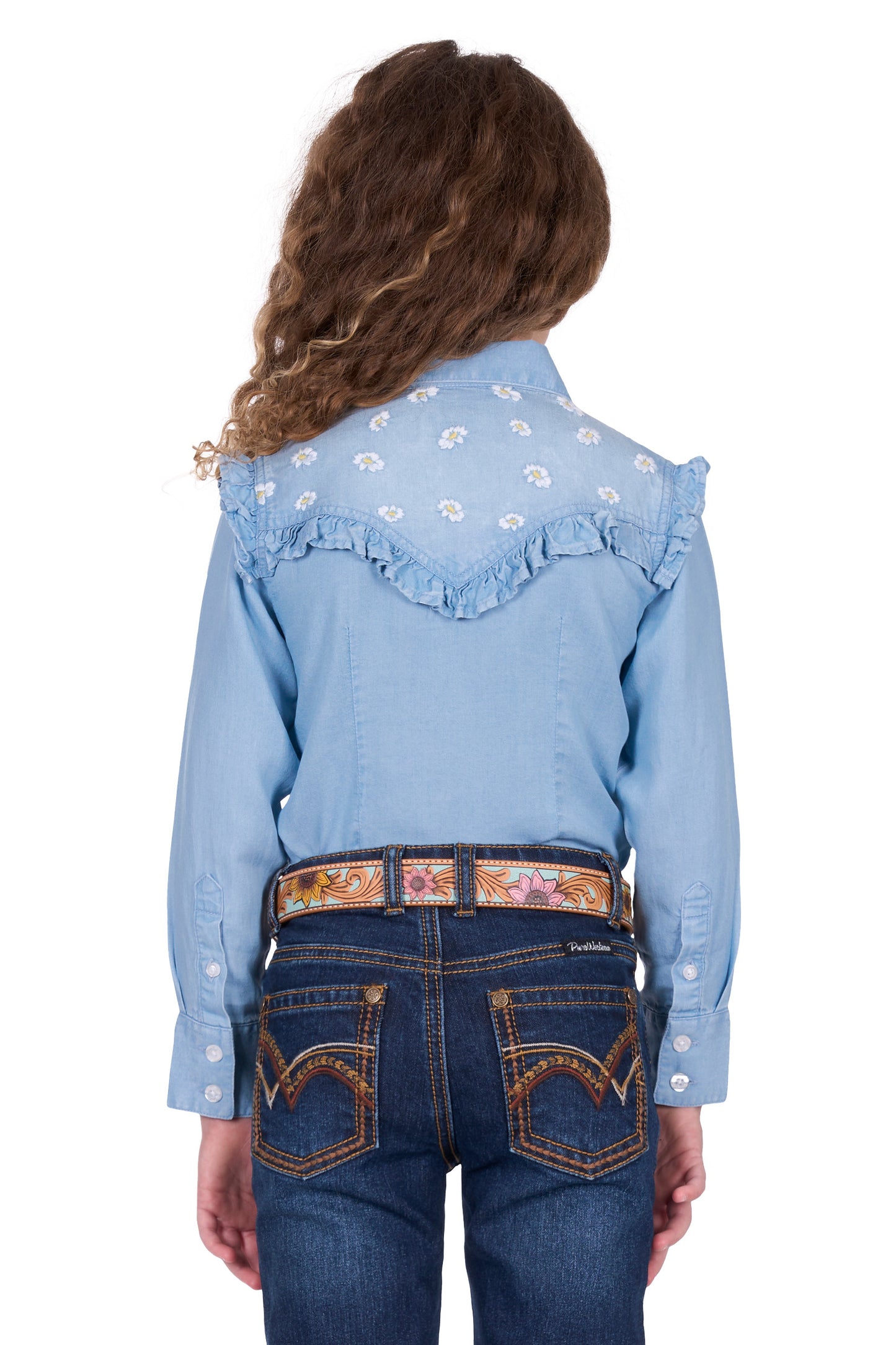 Pure Western Girls Pheobe L/S Shirt