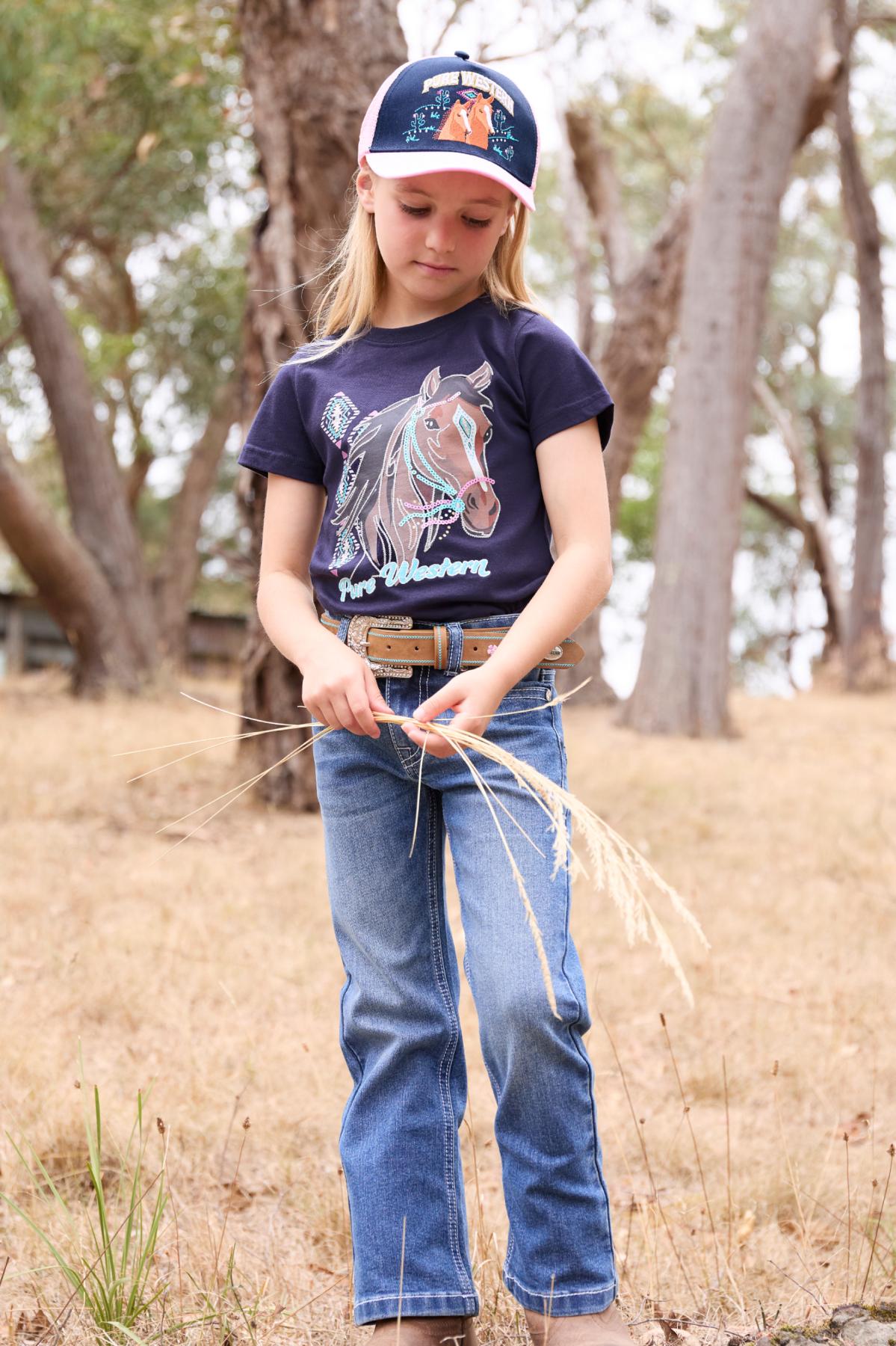 Pure Western Kids Alesia Trucker Cap - P5S5951CAP