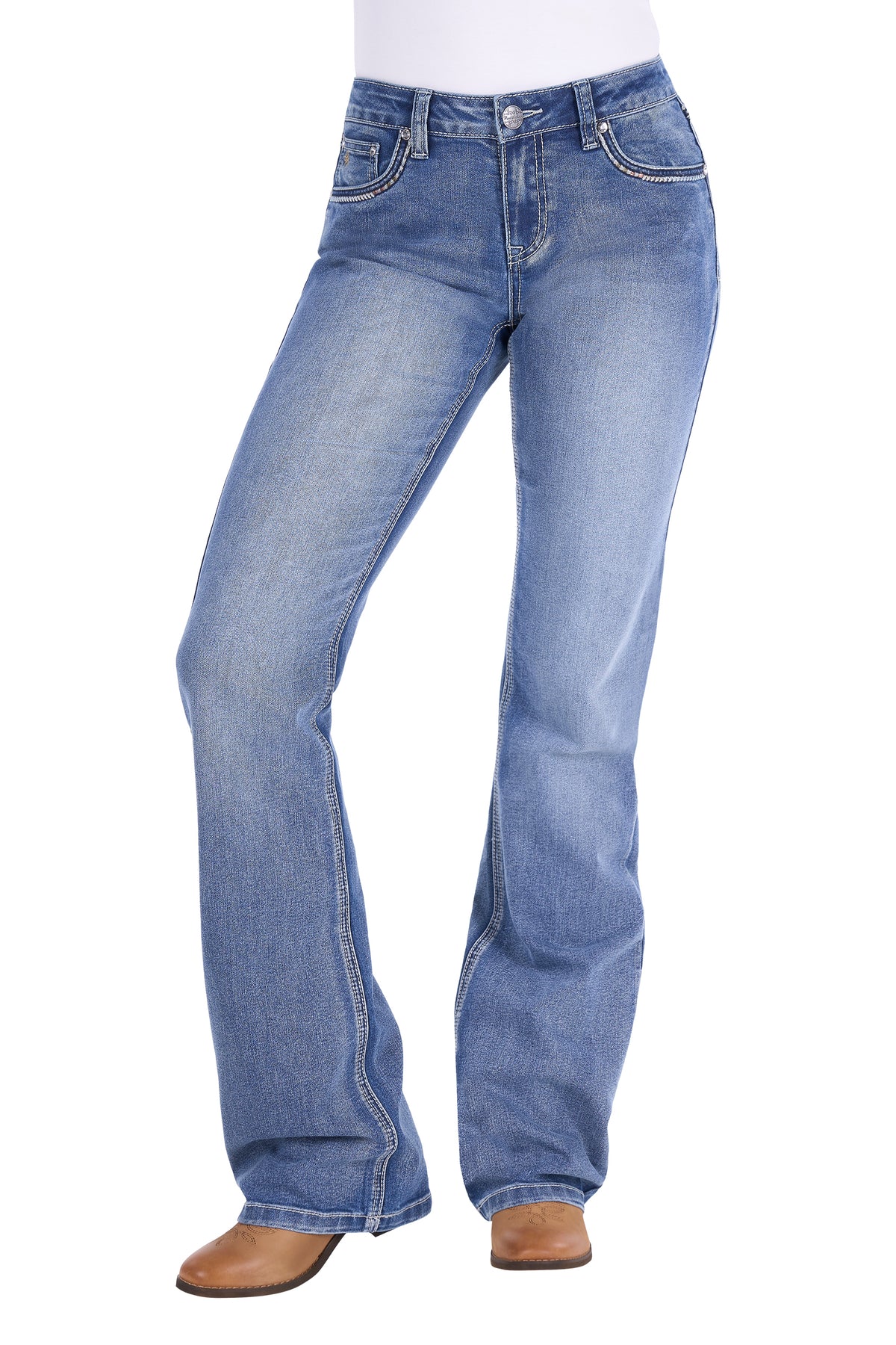 Pure Western Ladies Julietta Relaxed Rider Jean - 36" Leg - P6S2210332