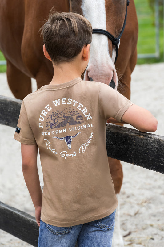 Pure Western Boys Craig Short Sleeve Tee - P6S3503312