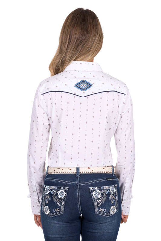 Pure Western Ladies Shawna L/S Shirt - P6W2127198