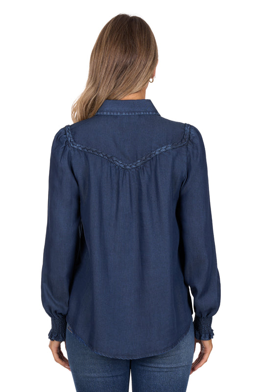 Pure Western Ladies Daniela L/S Shirt - P6W2598204
