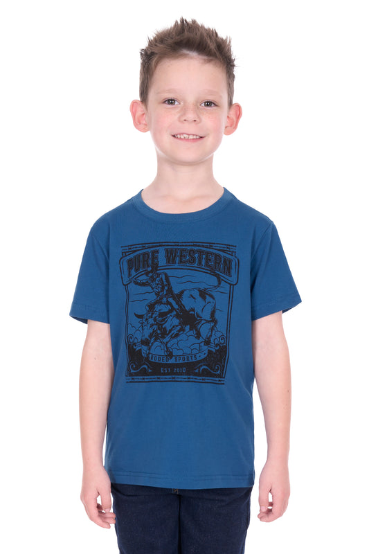 Pure Western Boys Rodeo S/S Tee - P6W3503171