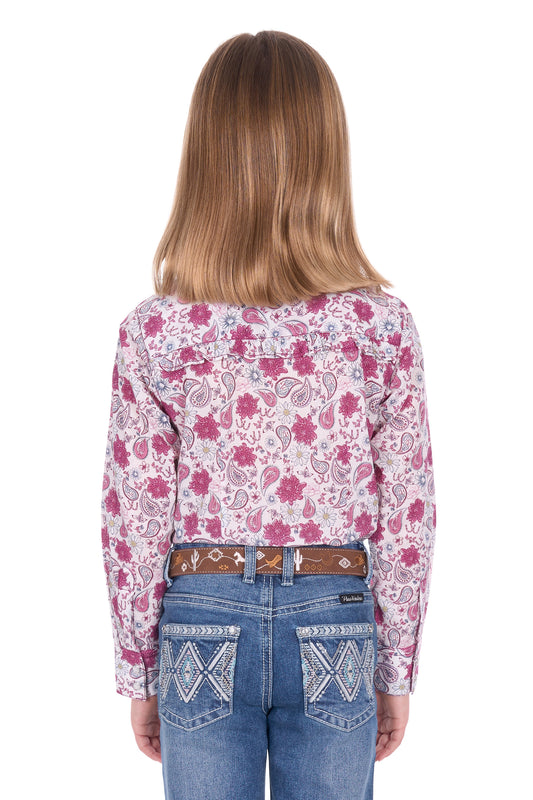 Pure Western Girls Marsha L/S Shirt - P6W5127201