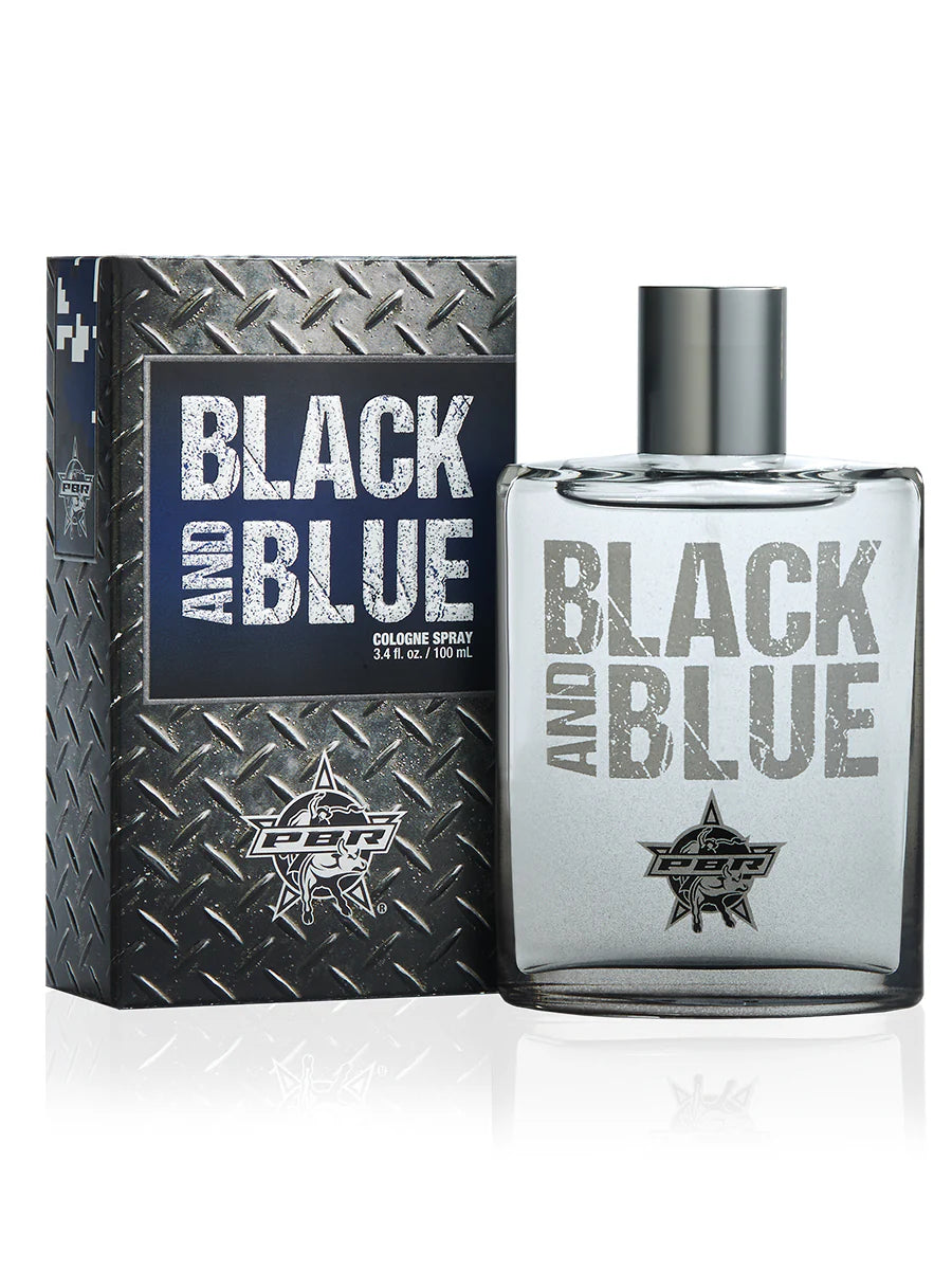 Tru Western Mens Eau De Cologne 100ml - PBR Black & Blue - 92235