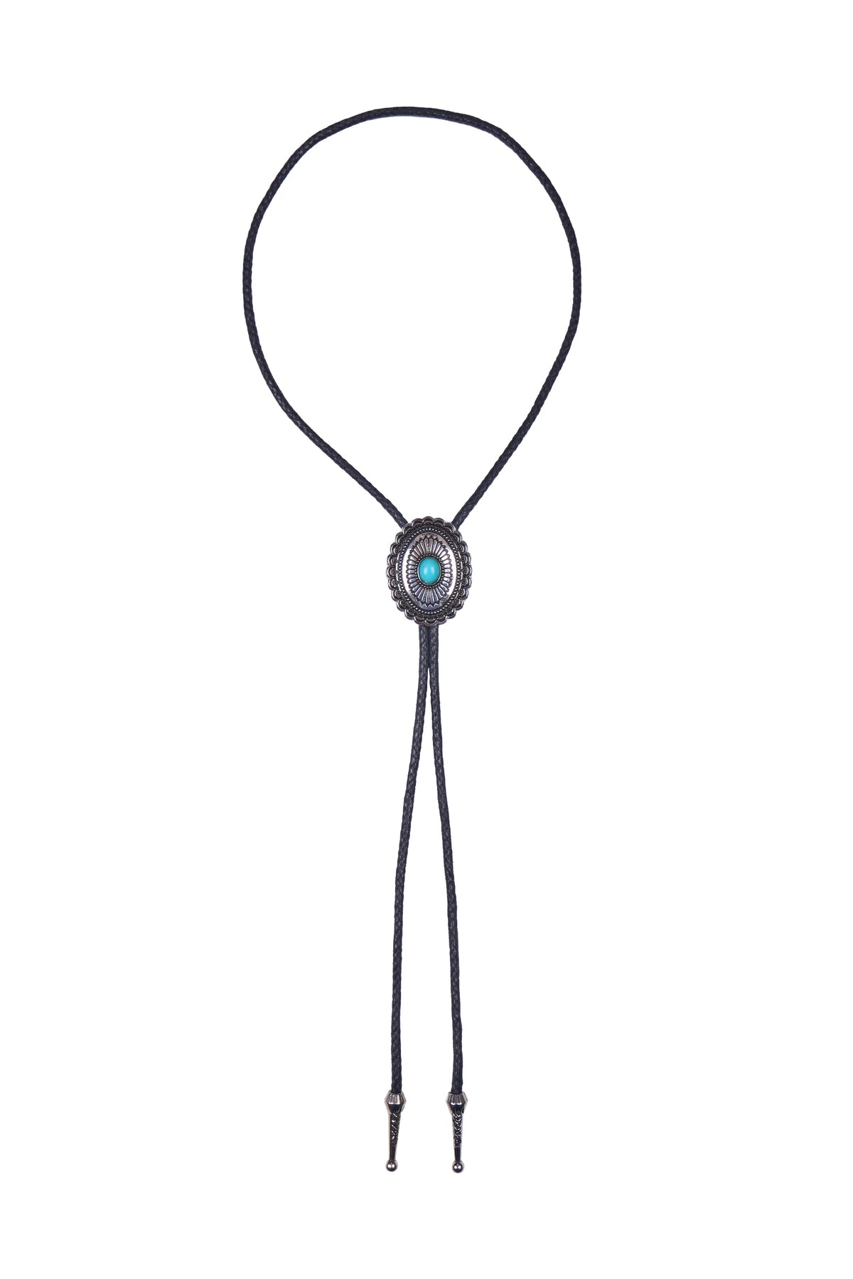 Pure Western Turquoise Stone Bolo Tie - PCP1975BOL