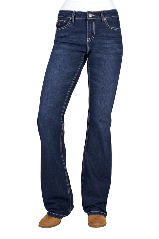 Pure Western Ladies Pia Relaxed Rider Jean - PCP2210038 - 36" Leg