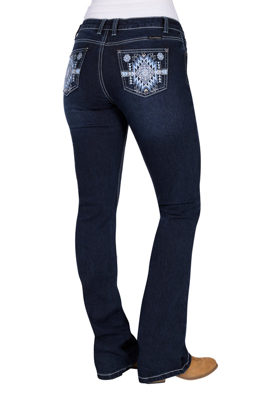Pure Western Ladies Lyn Relaxed Rider Jean - PCP2210128