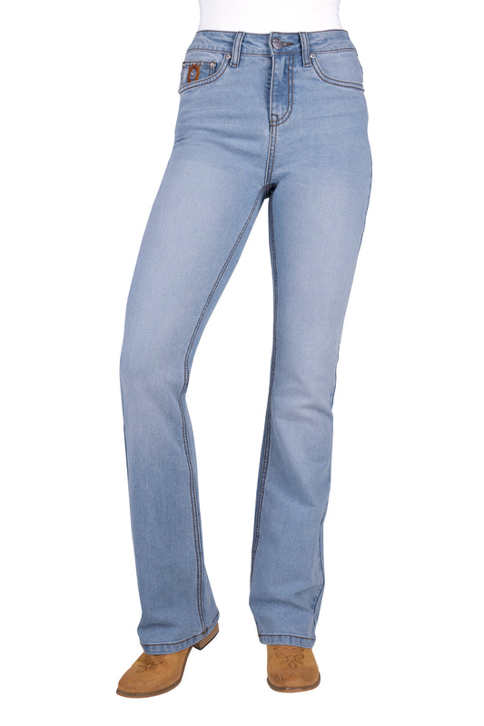 Pure Western Ladies Liz High Rise Jean - PCP2213039