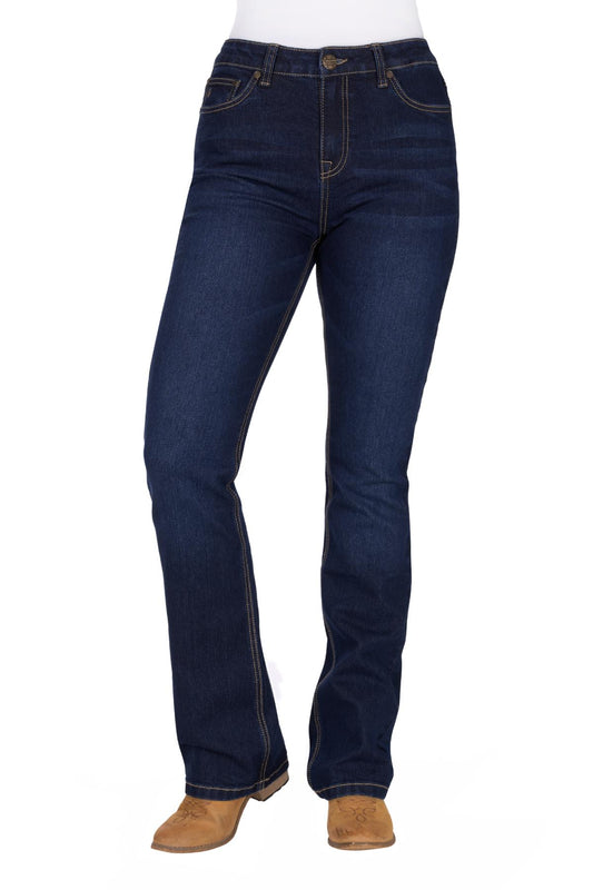 Pure Western Ladies Hi Rise Boot Cut Jean - PCP2213133