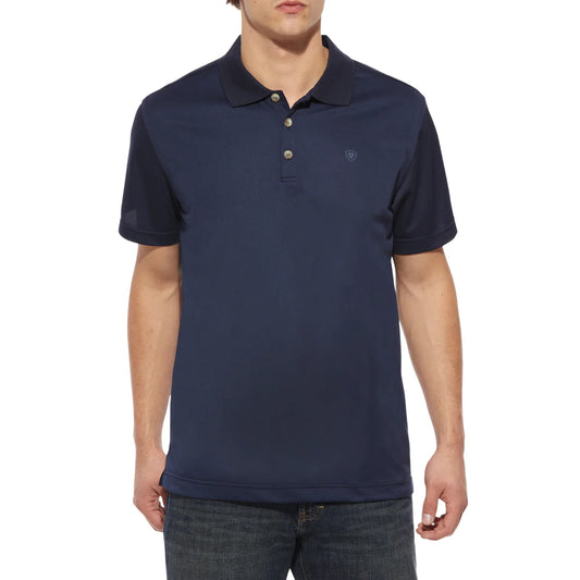 Ariat Mens TEK Polo - 10009063 - Navy