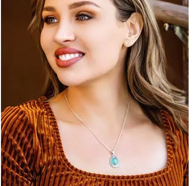 Montana Silversmiths - Montana Turquoise Sunrise Necklace - NC6195