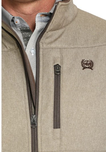 Cinch Mens Bonded Jacket - Stone - MWJ1567014