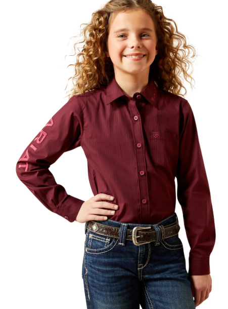 Ariat Kids Team Kirby L/S Shirt - 10065835