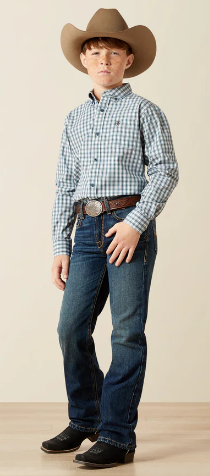 Ariat Boys Pro Series Townes L/S Shirt - 10065983