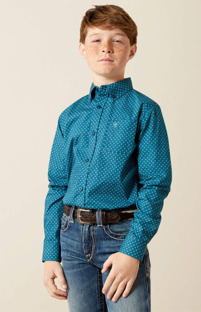Ariat Boys Tyce Classic Fit L/S Shirt - 10065986