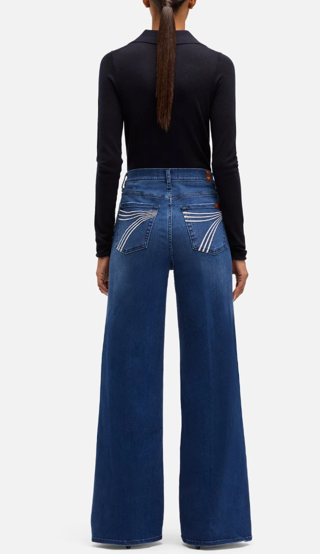7 for all mankind Ultra High Rise JO - Crater