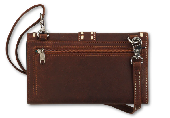 Ariat Teagan Crossbody Brown Clutch Bag - A770019102