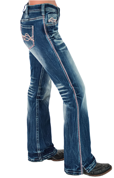 Cowgirl Tuff Red Twister Bootcut Jean