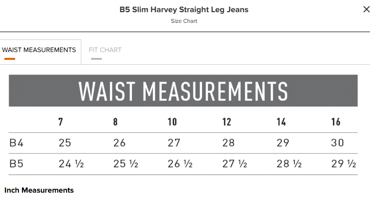 Ariat Boys B5 Slim Hrvey Straight Leg Jean - 10061710