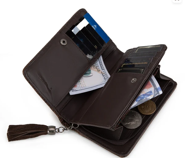 Montana West ooled Aztec Bi-Fold Wallet - Black - MW1316-W020BK