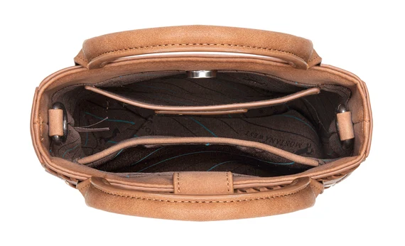 Montana West Hair-On Cowhide Fringe Tote/Crossbody - Brown - MW1368-8360BR