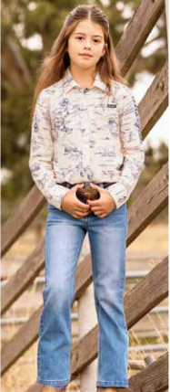 Wrangler Girls Lucy Boot Cut Jean - XCP5201719