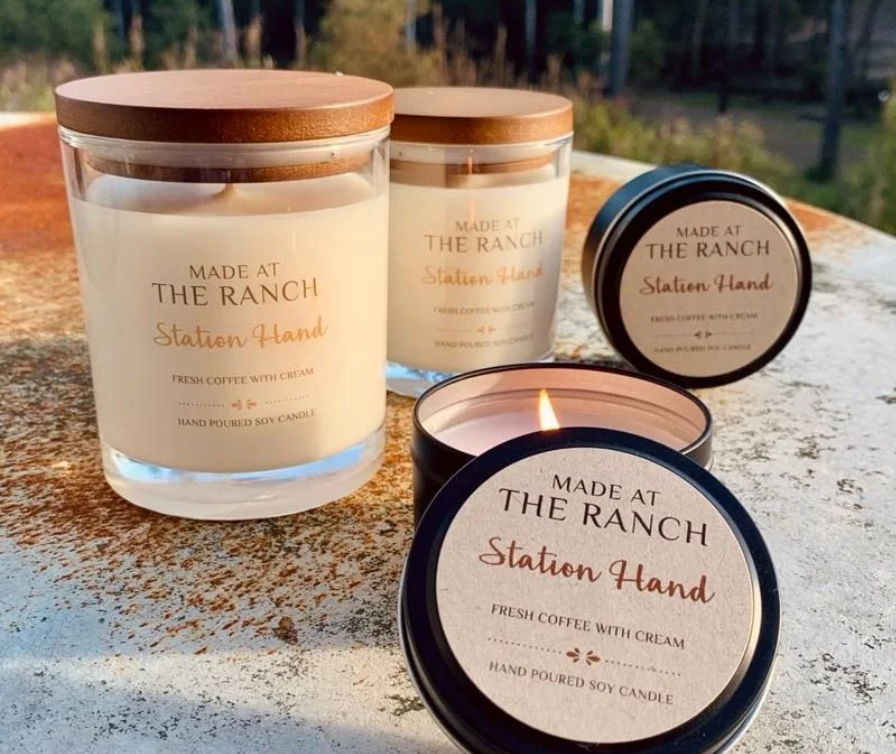 Made At The Ranch Soy Candle Large - Station Hand