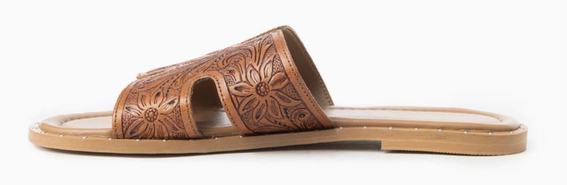 Carmina Anne Sandals in Dark Brown - S-11970
