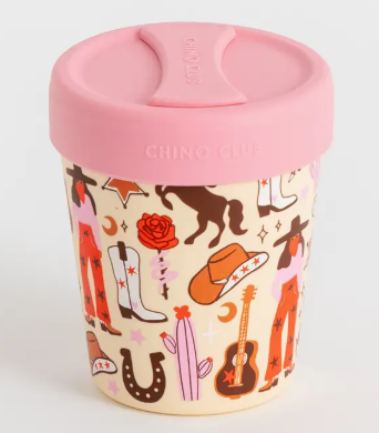 Cowgirl 8oz Stainless Steel Coffee Cup