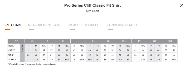 Ariat Mens Pro series Cliff Classic Fit Shirt - 10048082